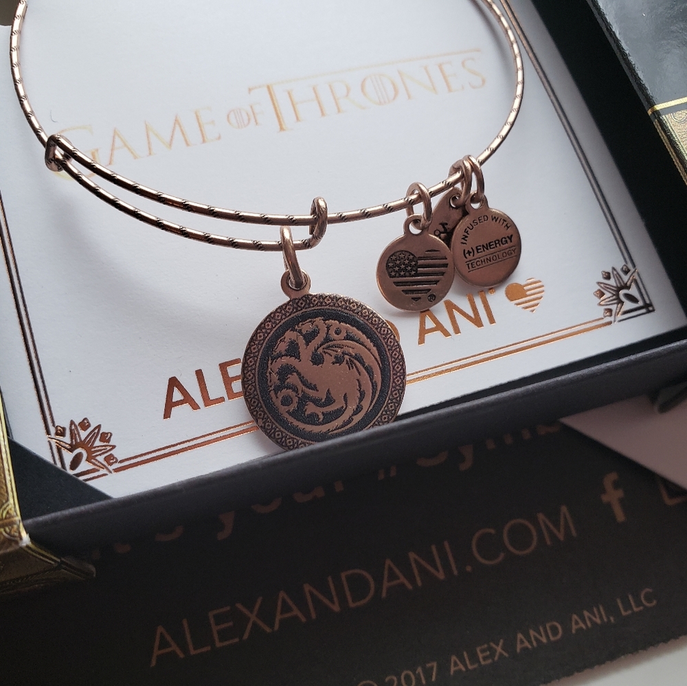❣️CLOSET CLEAR OUT❣️ Alex and Ani Gold Game of Thrones Bracelet